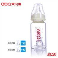 120ml标口晶钻玻璃奶瓶（促销装）